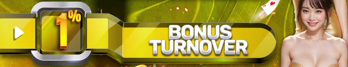 BONUS TURNOVER MINGGUAN 1%