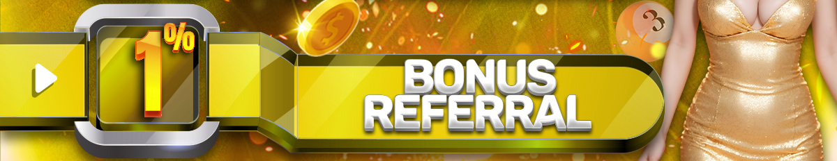 BONUS REFERRAL 1%